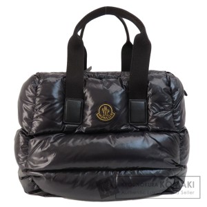 モンクレール MONCLER  ロゴ  トートバッグ ナイロン素材 レディース  中古