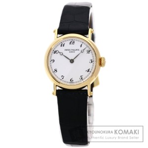 パテックフィリップ PATEK PHILIPPE 4860J  カラトラバ オフィサー   腕時計 K18イエローゴールド 中古