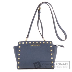 マイケルコース Michael Kors  スタッズ  ショルダーバッグ レザー レディース  中古