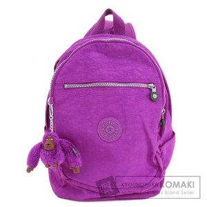 キプリング Kipling  ゴリラチャーム  リュック・デイパック ナイロン素材 レディース  中古