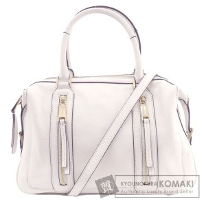 マイケルコース Michael Kors  シンプルデザイン 2WAY  トートバッグ レザー レディース  中古