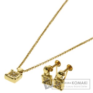 タサキ TASAKI  ダイヤモンド ネックレス イヤリング 2点セット  ネックレス 中古