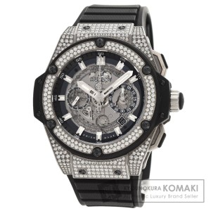 ウブロ HUBLOT HU701.NX.0170.RX.1704  キングパワーウニコ  ダイヤモンド  腕時計 チタニウム 中古