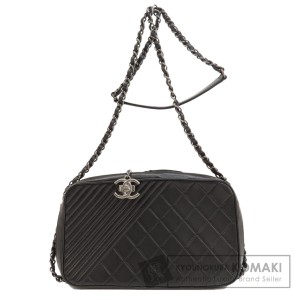 シャネル CHANEL  ココボーイ シルバー金具  ショルダーバッグ カーフ レディース  中古