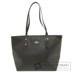 コーチ COACH F58846  ロゴ  トートバッグ レザー レディース  中古