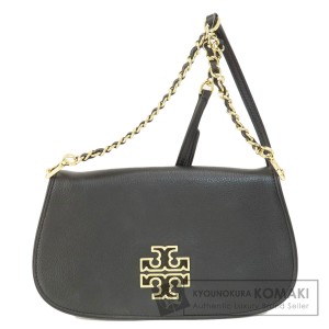 トリーバーチ Tory Burch  ロゴ金具  トートバッグ レザー レディース  中古