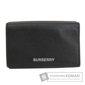 バーバリー BURBERRY  ロゴ  二つ折り財布（小銭入れあり） レザー レディース  中古