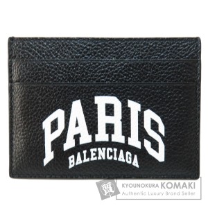 バレンシアガ BALENCIAGA 594309  ロゴ  カードケース レザー レディース  中古