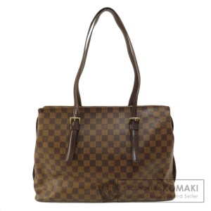 ルイヴィトン LOUIS VUITTON N51119  チェルシー ダミエ エベヌ  トートバッグ ダミエキャンバス 中古