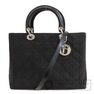 クリスチャンディオール CHRISTIAN DIOR  レディディオール 2WAY  トートバッグ ナイロン素材 中古