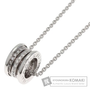 ブルガリ BVLGARI  B-zero1 ビーゼロワン ダイヤモンド  ネックレス K18ホワイトゴールド 中古