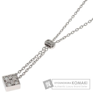 スタージュエリー STAR JEWELRY  ダイヤモンド  ネックレス K18ホワイトゴールド レディース  中古