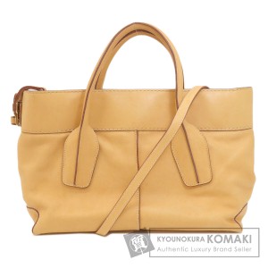 トッズ TODS  2WAY  トートバッグ レザー レディース  中古