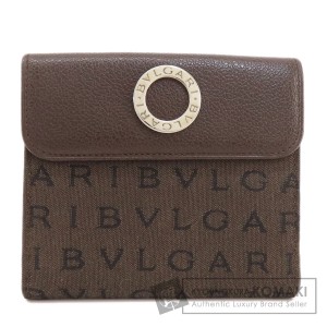 ブルガリ BVLGARI  ロゴマニア ブルガリブルガリ  二つ折り財布（小銭入れあり） 中古