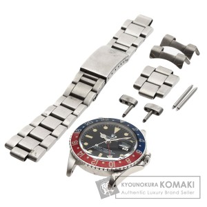 ロレックス ROLEX 1675/0  GMTマスター メーカーコンプリート(ブレスは除く)  腕時計 中古