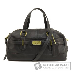 コーチ COACH 17803  リース サッチェル 2WAY  ハンドバッグ レザー レディース  中古