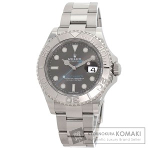 ロレックス ROLEX 116622  ヨットマスター ダークロジウム  腕時計 ステンレススチール SS PT  中古