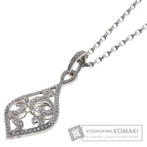 セレクトジュエリー SELECT JEWELRY  ダイヤモンド  ネックレス K18ホワイトゴールド 18K    中古