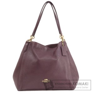 コーチ COACH F80268  ロゴ  トートバッグ レザー レディース  中古