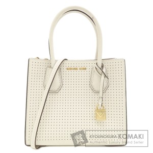 マイケルコース Michael Kors  パンチング 2WAY  ハンドバッグ レザー レディース  中古