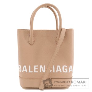 バレンシアガ BALENCIAGA 569856  ヴィル XXS 2WAY  ハンドバッグ レザー レディース  中古