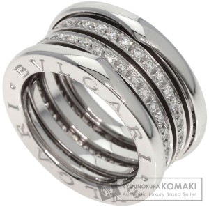 ブルガリ BVLGARI  B-zero1 ビーゼロワン 3バンド ダイヤモンド #50  リング・指輪 中古