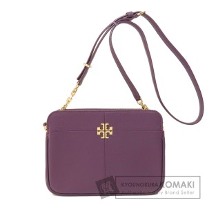 トリーバーチ Tory Burch  ロゴ  ショルダーバッグ レザー レディース  中古