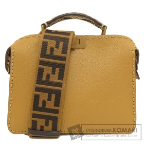 フェンディ FENDI  ピーカブー  ハンドバッグ カーフ レディース  中古