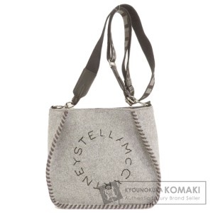 ステラマッカートニー Stella McCartney  ロゴ  ショルダーバッグ フェルト レディース  中古