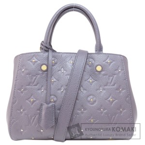 ルイヴィトン LOUIS VUITTON M51727  モンテーニュBB  グリシルバー  ハンドバッグ アンプラント 中古