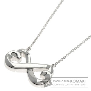 ティファニー TIFFANY&Co.  ダブルラビングハート  ネックレス シルバー レディース  中古