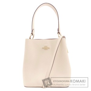 コーチ COACH 1011  ロゴ金具 2WAY  ハンドバッグ レザー レディース  中古