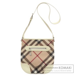 バーバリー BURBERRY  ノバチェック  ショルダーバッグ PVC レディース  中古