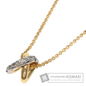 スタージュエリー STAR JEWELRY  ダイヤモンド  ネックレス K18イエローゴールド レディース  中古