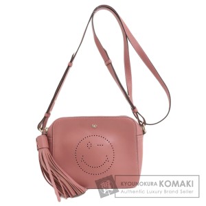 アニヤ・ハインドマーチ Anya Hindmarch  スマイリー  ショルダーバッグ レザー レディース  中古