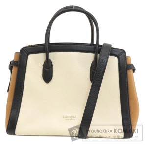 ケイトスペード kate spade  バイカラー 2WAY  トートバッグ レザー レディース  中古