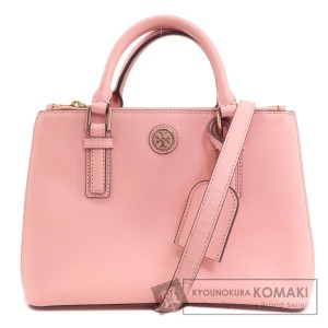 トリーバーチ Tory Burch  ロゴ 2WAY  ハンドバッグ PVC レディース  中古