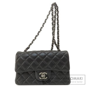 シャネル CHANEL  チェーンショルダー マトラッセ シルバー金具  ショルダーバッグ 中古