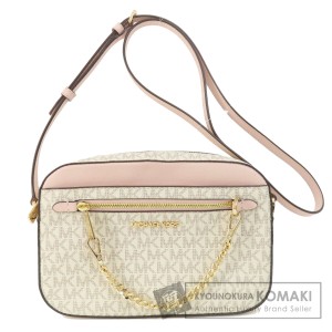 マイケルコース Michael Kors  MKシグネチャー  ショルダーバッグ レザー レディース  中古