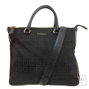 ジバンシー GIVENCHY  2WAY  ハンドバッグ ナイロン素材 レディース  中古