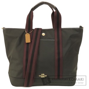 コーチ COACH CA204  ロゴ  トートバッグ ナイロン素材 レディース  中古