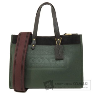 コーチ COACH C6035  ロゴ 2WAY  ハンドバッグ レザー レディース  中古