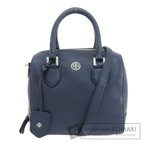 トリーバーチ Tory Burch  ロゴ 2WAY  ハンドバッグ レザー レディース  中古