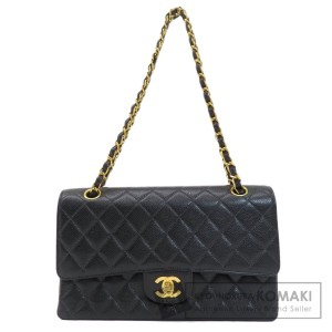 シャネル CHANEL  マトラッセ ゴールド金具  ショルダーバッグ キャビアスキン レディース  中古