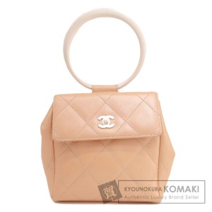 シャネル CHANEL  マトラッセ ココマーク シルバー金具  ハンドバッグ カーフ レディース  中古