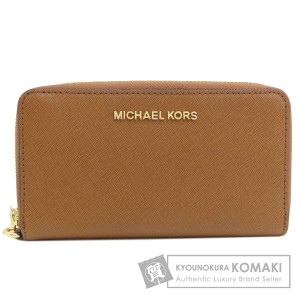 マイケルコース Michael Kors  JET SET   長財布（小銭入れあり） レザー レディース  中古