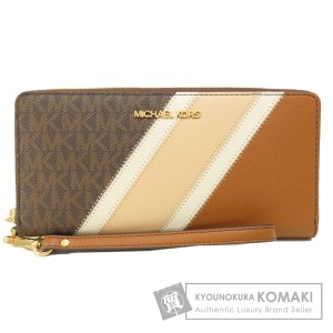 マイケルコース Michael Kors  ロゴ金具  長財布（小銭入れあり） レザー レディース  中古