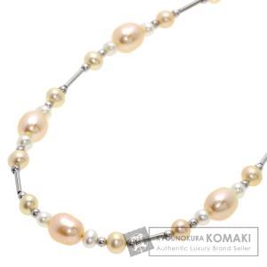 セレクトジュエリー SELECT JEWELRY  淡水パール 真珠  ネックレス シルバー     中古