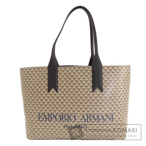 エンポリオ・アルマーニ Emporio Armani  総柄  トートバッグ PVC レディース  中古