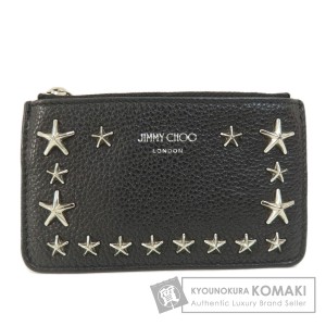 ジミーチュウ Jimmy Choo  スターモチーフ  コインケース レザー レディース  中古